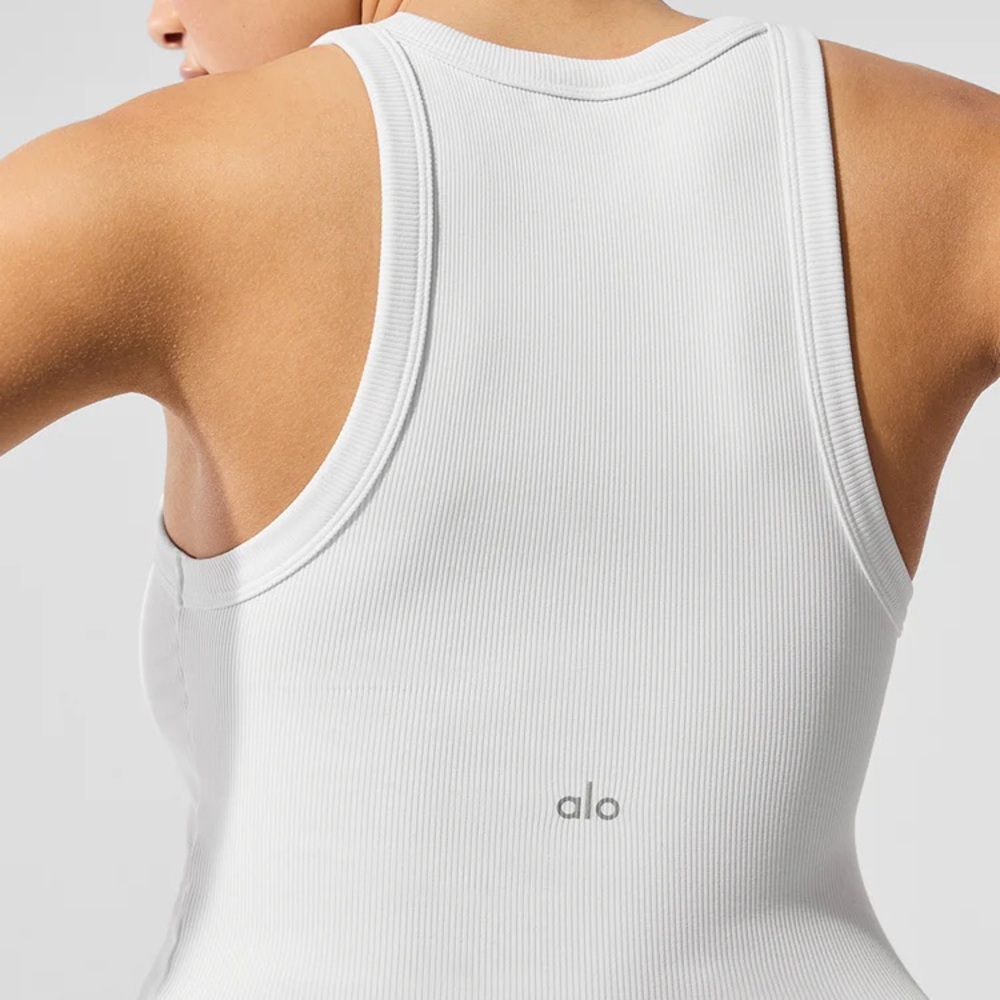 ALO Yoga White Tank Top